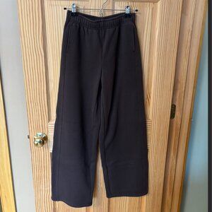 OFFLINE By Aerie Cloud Fleece Trouser in Deep Earth Brown Size XS Short